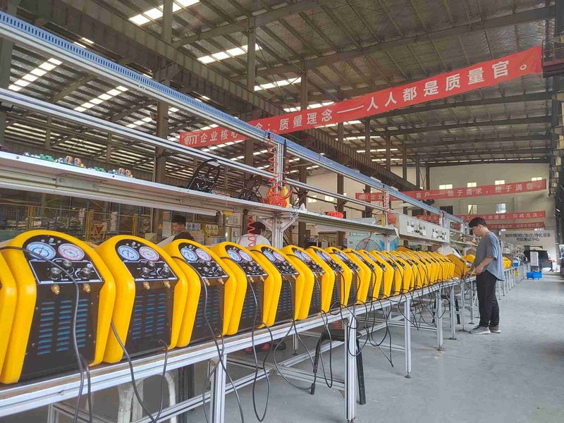 Nanjing Wonfulay Precision Machinery Co., Ltd. ligne de production en usine
