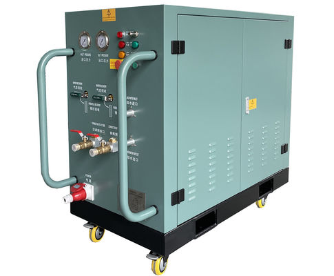 China Factory 5HP Refrigerant Recovery Charging Machine Air Conditioner Ac Recharge Machine ISO Tank Gas Recovery Unit