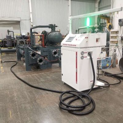 Heat Pump R290 Fully Automatic Refrigerant Charging Machine Air Conditioner Ac Gas Recovery Recycling Charging Station