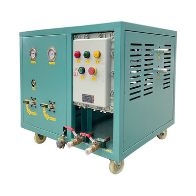 Air cooled R1233zd Automotive Ac Recovery Machine Ac Recovery Recycle Recharge Machine