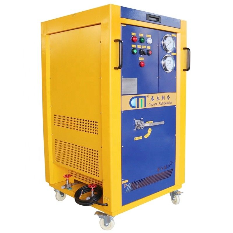R290 R32 Refrigerant Recycling Machine Ac Recovery Recycle Recharge Machine