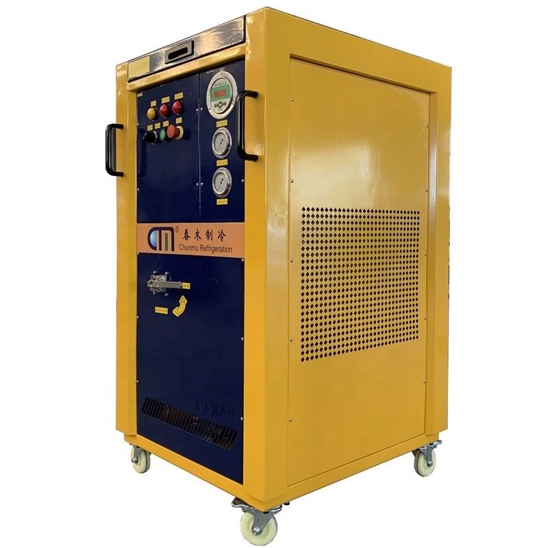 R290 R32 Refrigerant Recycling Machine Ac Recovery Recycle Recharge Machine