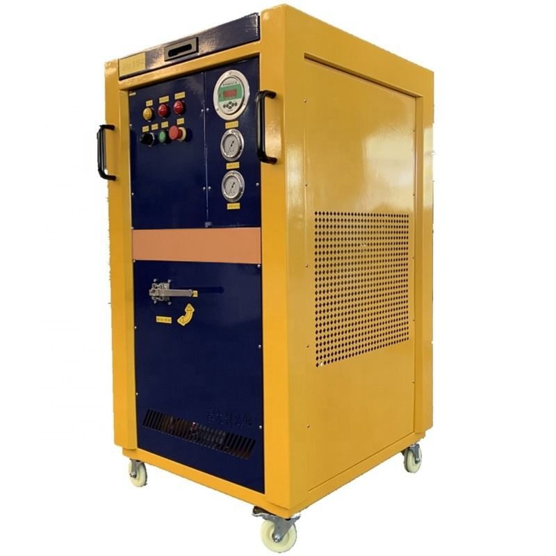 Gas R290 Refrigerant Recovery Machine R1234ze Oil Free Commercial