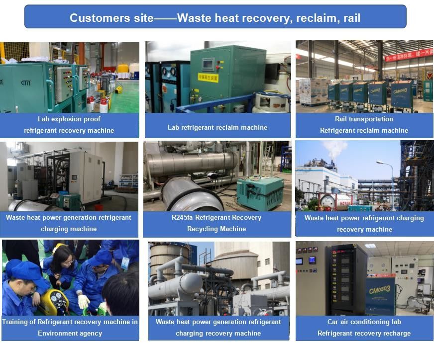50Hz R22 Refrigerant Recovery Machine With Video Technical Support Service