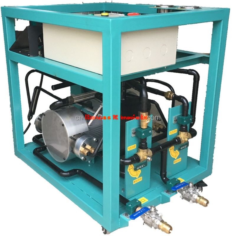 4HP Low Pressure Oil Less R123 Refrigerant Recovery Machine Chiller Recovery Charging Machine