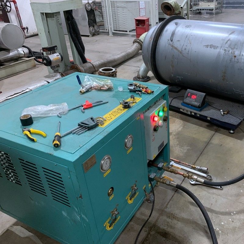 Air cooled R1233zd Automotive Ac Recovery Machine Ac Recovery Recycle Recharge Machine