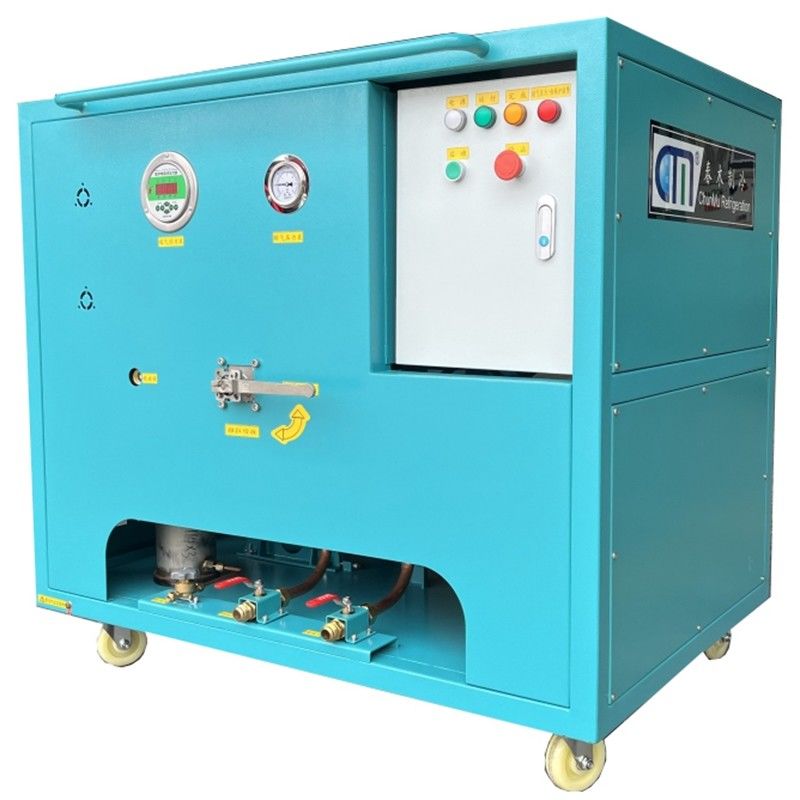 380V R1233zd Air Cooled Automotive Air Conditioning Recovery Machine