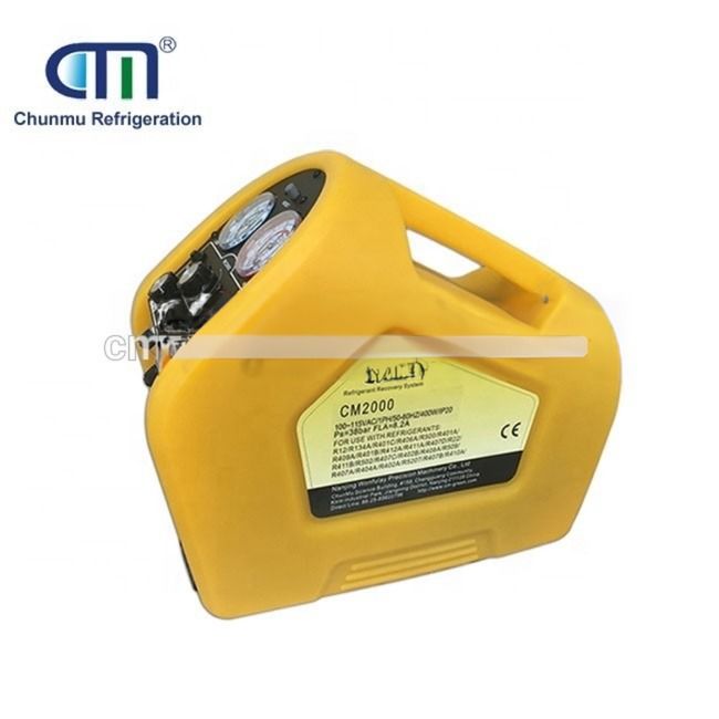 R22 Oil Less Refrigerant Reclaim Machine With ISO Certification