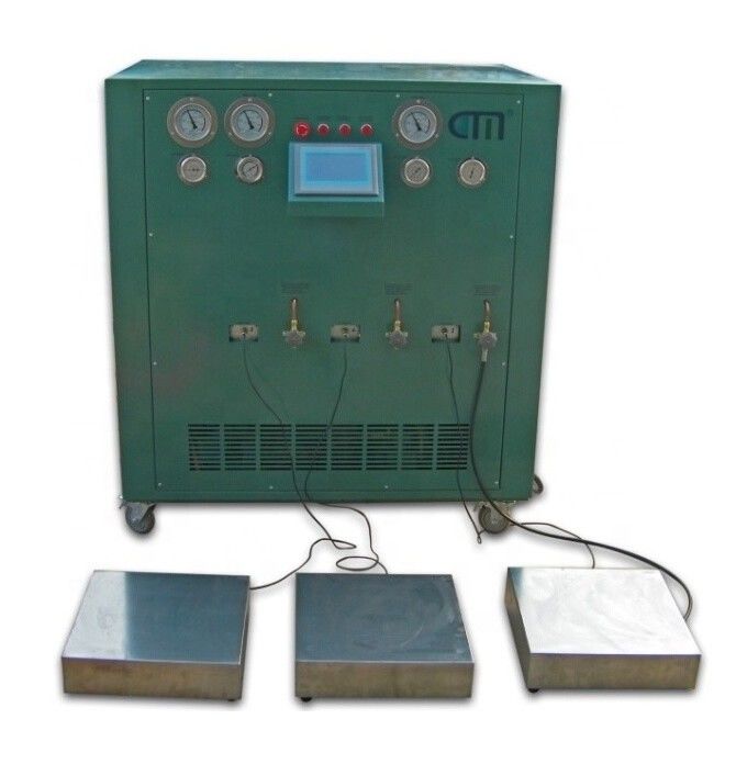Manufacturing Plant R22 AC Reclaim Machine Portable Refrigerant Recovery Machine
