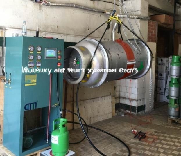 4kg/Min Filling Rate MO99 Refrigerant Reclaim Machine With High Split Charging Speed