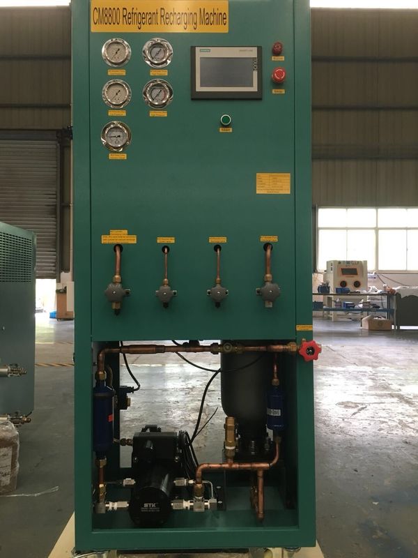 4kg/min 1HP R134a Refrigerant Recovery Machine 360mm(L)*360mm(W)*120mm(H)