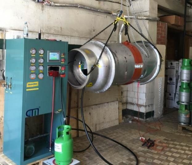 4kg/min 1HP R134a Refrigerant Recovery Machine 360mm(L)*360mm(W)*120mm(H)