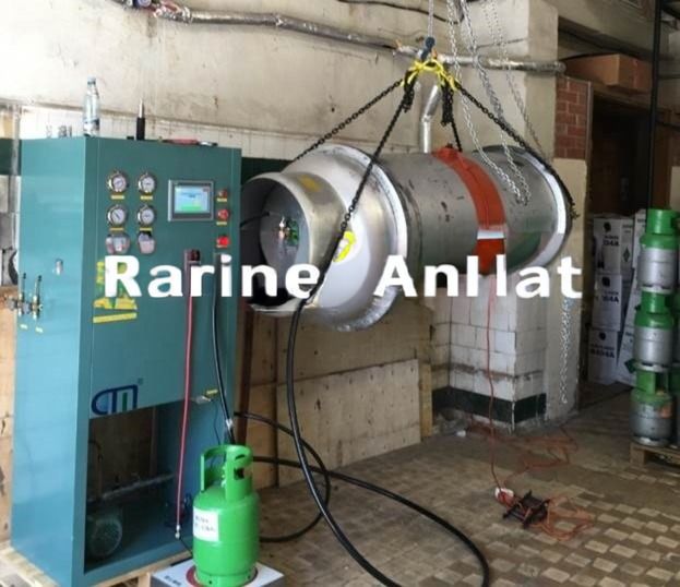 1/2HP ATEX Certificated Refrigerant Reclamation Machine Freon Gas Recovery Machine