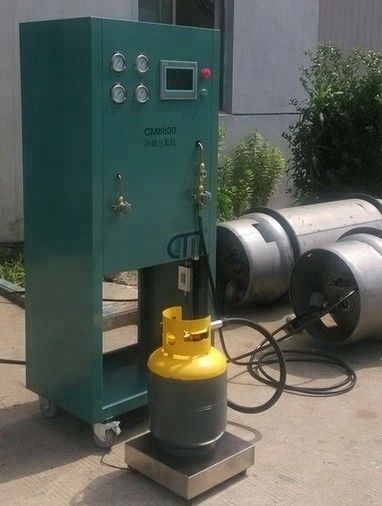 1/2HP ATEX Certificated Refrigerant Reclamation Machine Freon Gas Recovery Machine