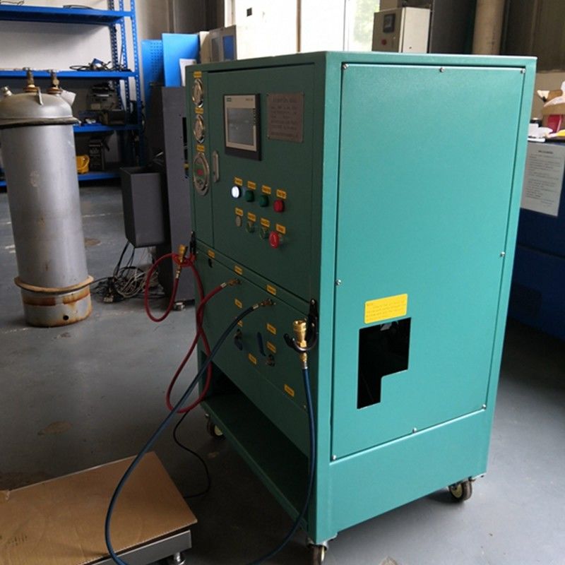 2HP High Accuracy Refrigerant Reclaim Machine With Oil Less Booster Pump