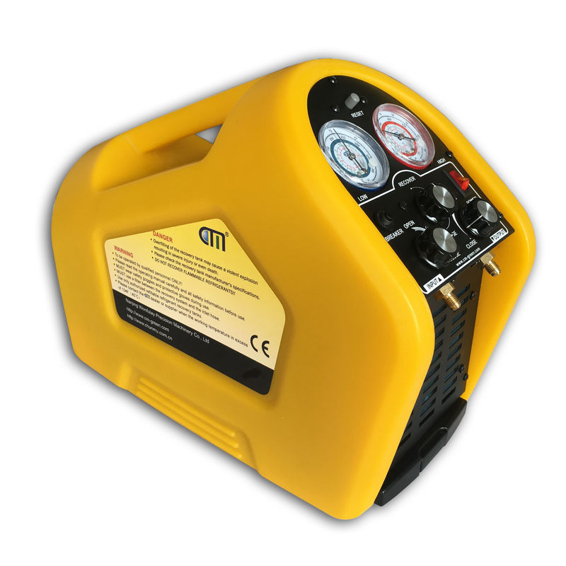 R407C Single Cylinder AC Recovery Unit Portable Automotive AC Recovery Machine