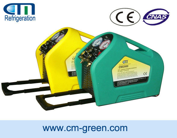 R407C Single Cylinder AC Recovery Unit Portable Automotive AC Recovery Machine