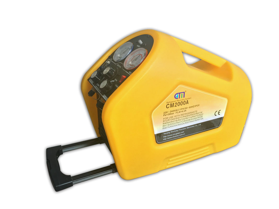 110V/60HZ Automatic Refrigerant Reclaim Machine With Single Cylinder