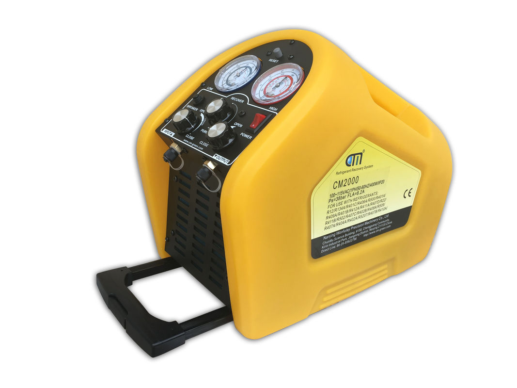 110V/60HZ Automatic Refrigerant Reclaim Machine With Single Cylinder