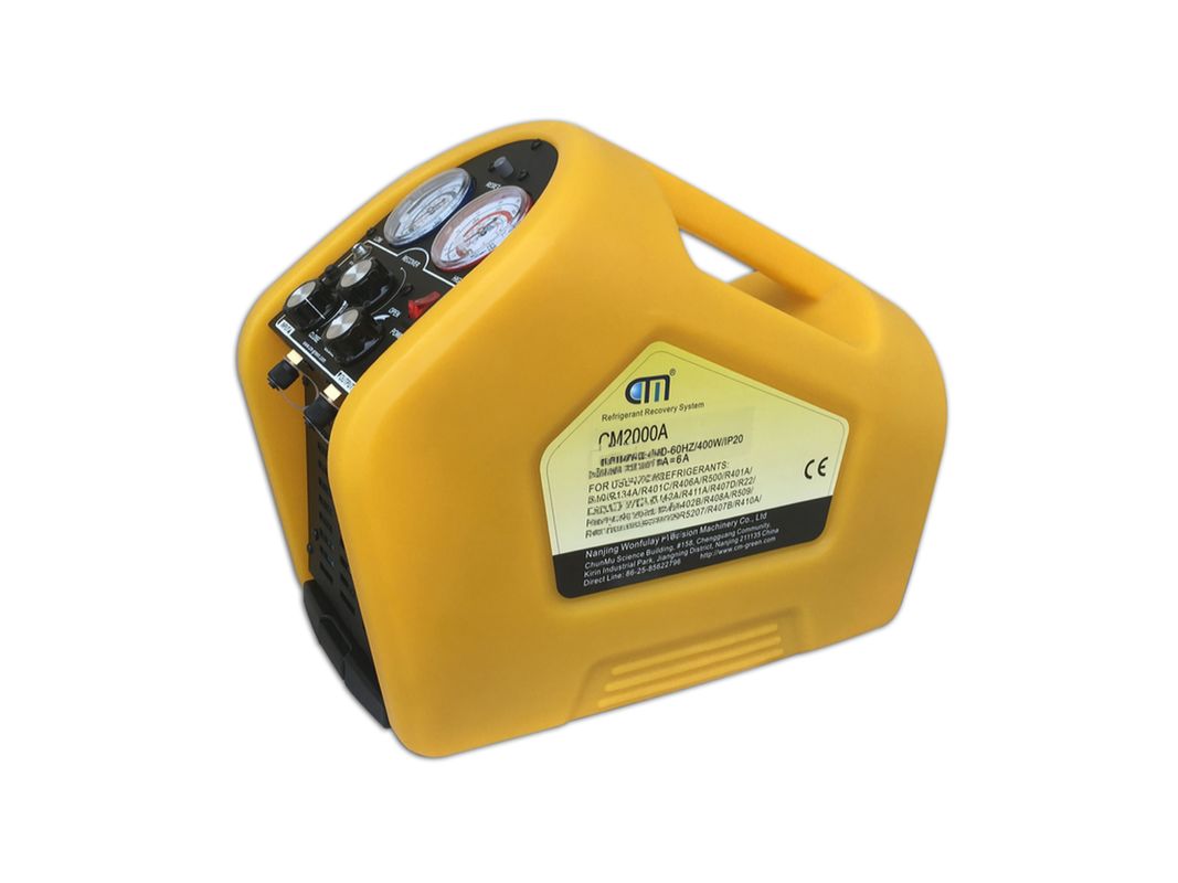 110V/60HZ Automatic Refrigerant Reclaim Machine With Single Cylinder