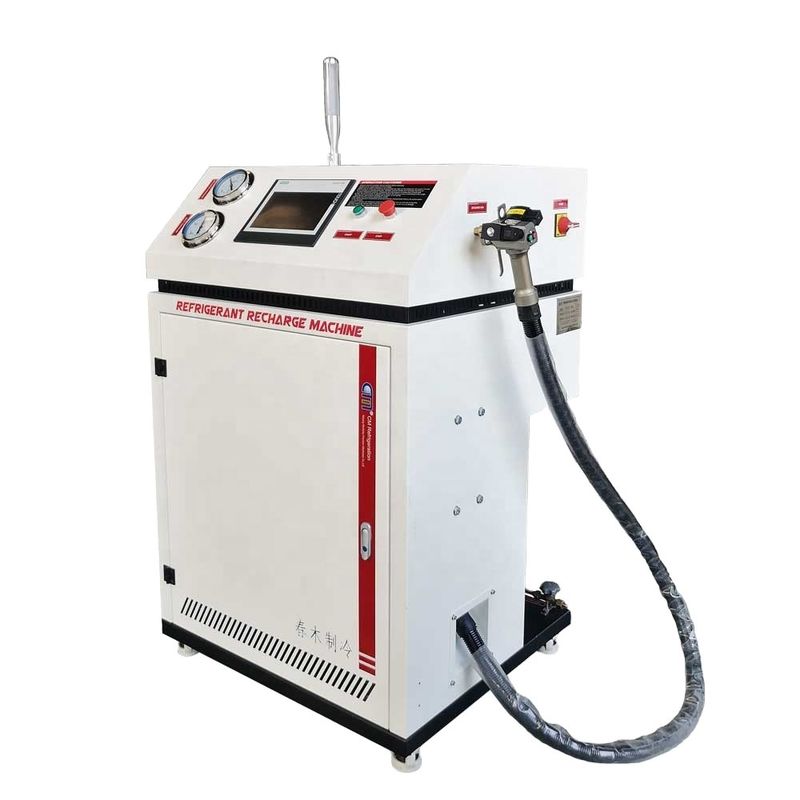 R134a R22 Fully Automatic Refrigerant Ac Recovery Charging Machine R404a Filling Equipment Ac Recycling Machine