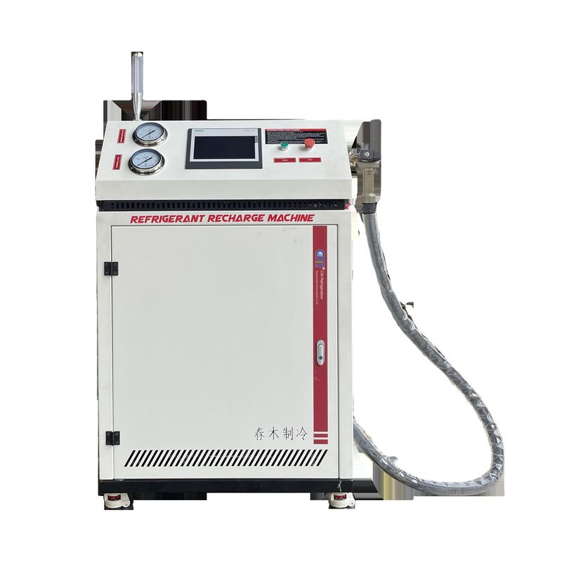 R134a R22 Fully Automatic Refrigerant Ac Recovery Charging Machine R404a Filling Equipment Ac Recycling Machine