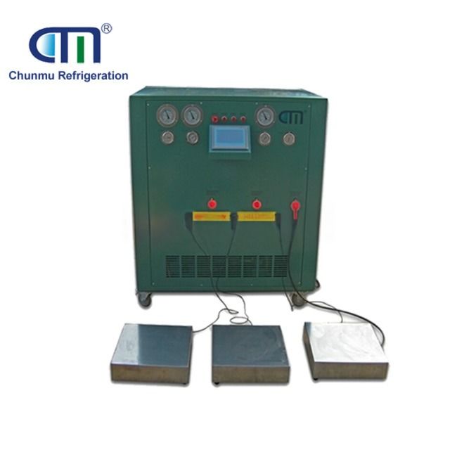 R410A Air Conditioning Refrigerant Gas Filling Station Machine CM20
