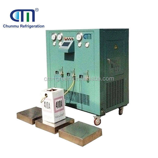 R410A Air Conditioning Refrigerant Gas Filling Station Machine CM20