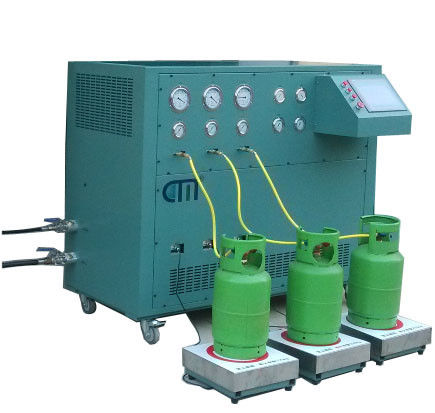R410A Air Conditioning Refrigerant Gas Filling Station Machine CM20