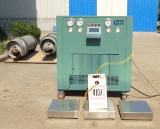 R410A Air Conditioning Refrigerant Gas Filling Station Machine CM20