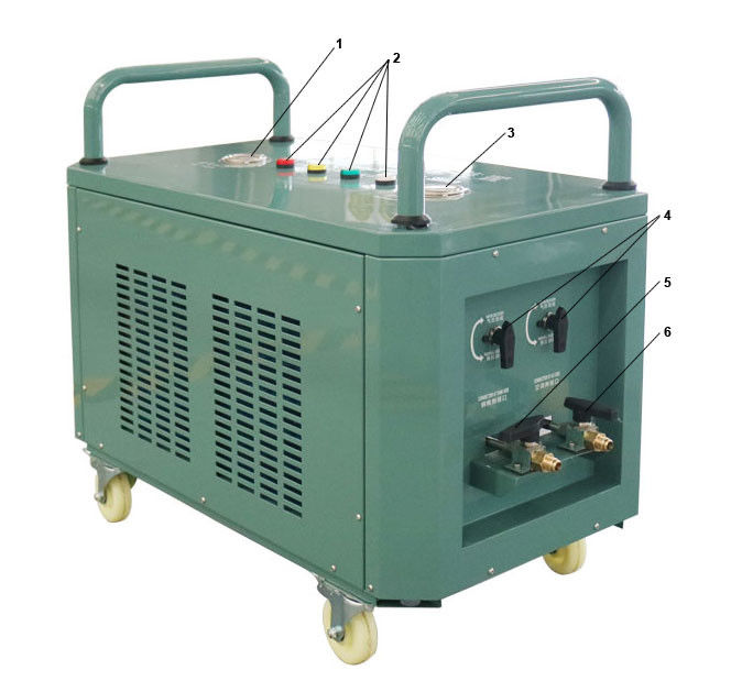 Refrigerant Recovery Recycling Freon 134a Ac Recharge Machine