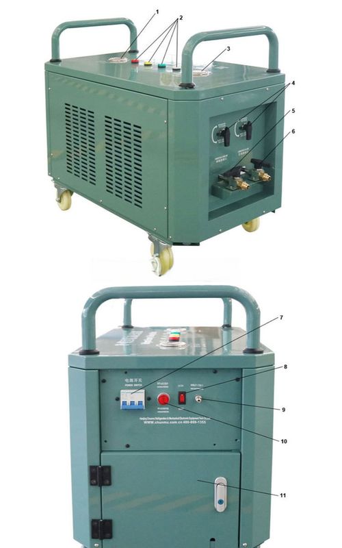 Refrigerant Recovery Recycling Freon 134a Ac Recharge Machine