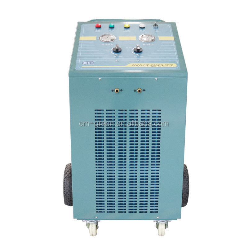 Fast Recovery Speed Refrigerant Recovery System AC Recharge Machine R134A 2HP Recovery Charging Machine