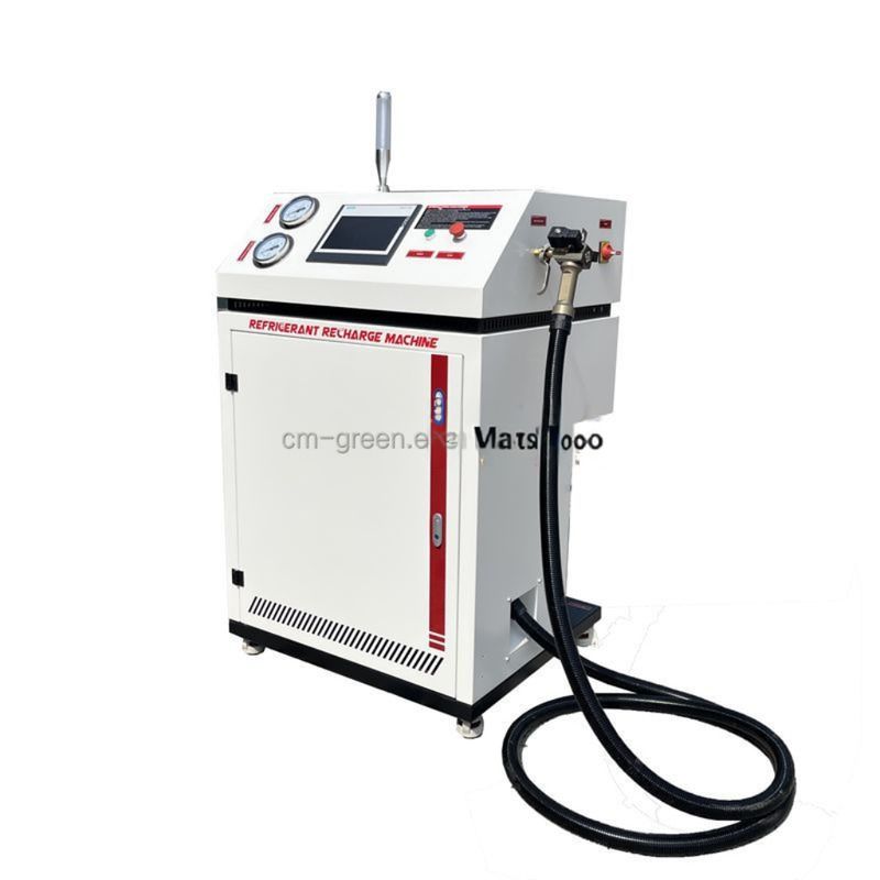 Fully Automatic Multi Refrigerant Recovery Charging Machine R22 R134a Freon Recovery Machine Ac Charging Equipment