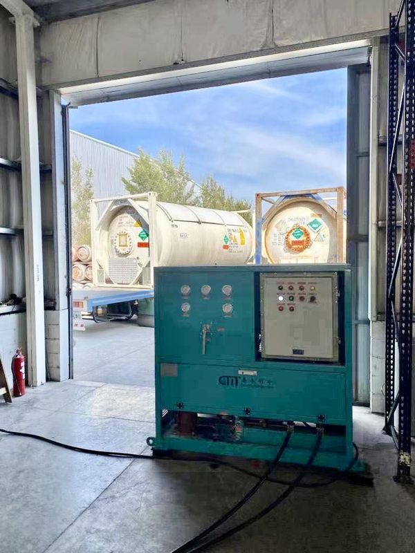 Freon Gas Manufacturing Plant Refrigerant Gas Filling Plant