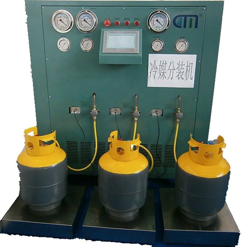 R404a Refrigerant Filling Recovery System Oil Less Ac Recovery Machine Refrigerant Ac Split Gas Charging Machine
