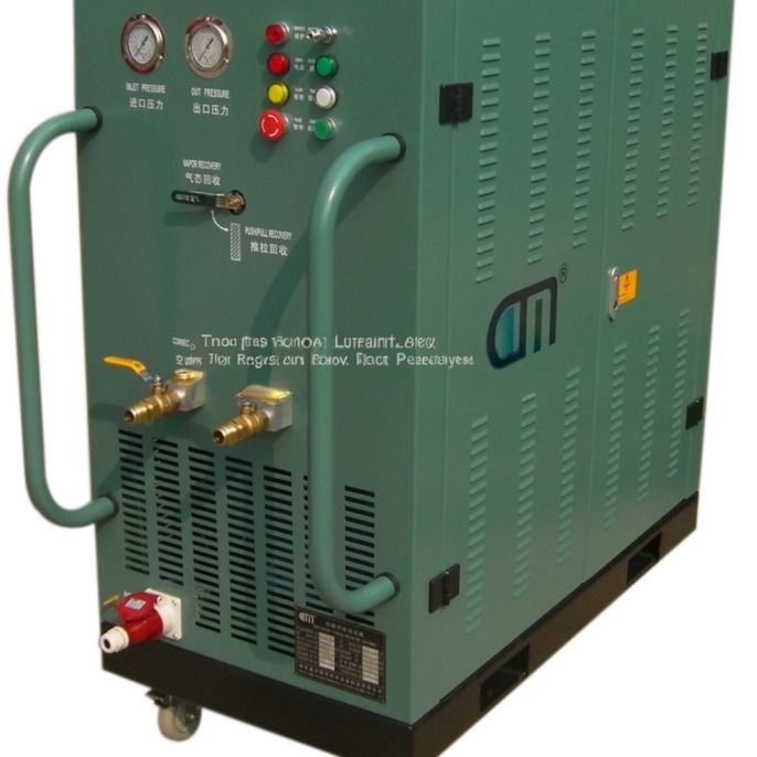 5HP R134a refrigerant recovery unit air condition ac gas charging machine ISO tank recovery machine R134a R22