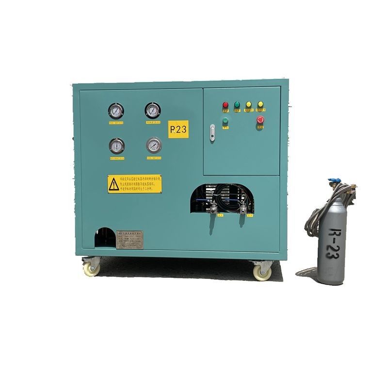 high pressure refrigerant recovery unit price 2HP oil less recovery machine SF6 R23 recycling recovery recharge machine