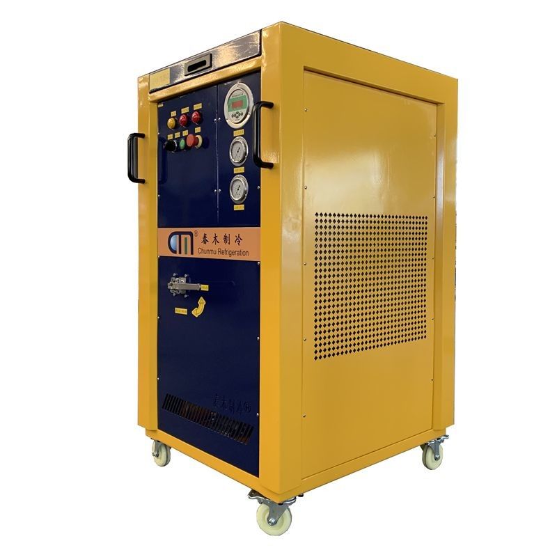OEM Factory 4hp Oil Less Refrigerant Gas Recovery Unit Air Conditioning A/C Refrigerant Recovery Recharge Machine