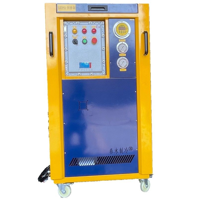 OEM Factory 4hp Oil Less Refrigerant Gas Recovery Unit Air Conditioning A/C Refrigerant Recovery Recharge Machine