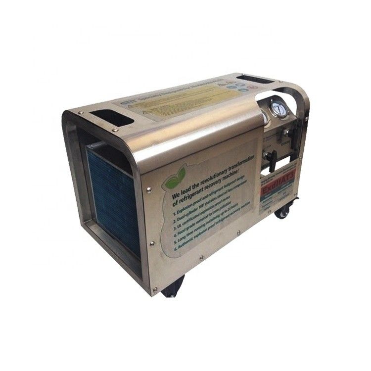 flammable R32 R290 refrigerant recovery unit explosion proof recovery machine 1HP recovery pump