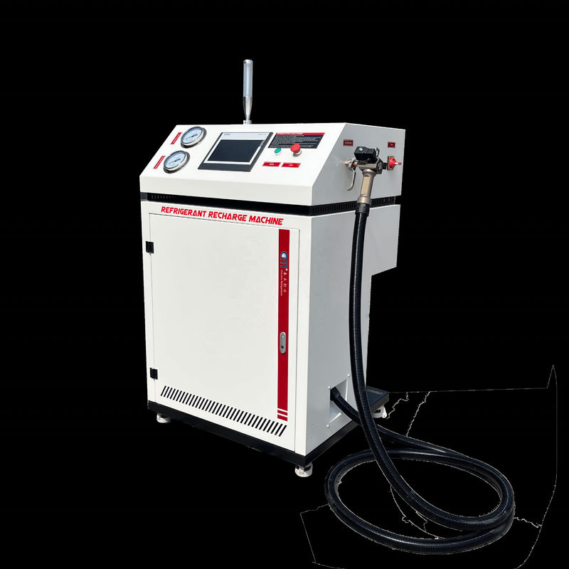 Automatic R245FA SF6 Refrigerant Charging Machine Automatic PLC A/C Charging Station Ac Recharge Machine