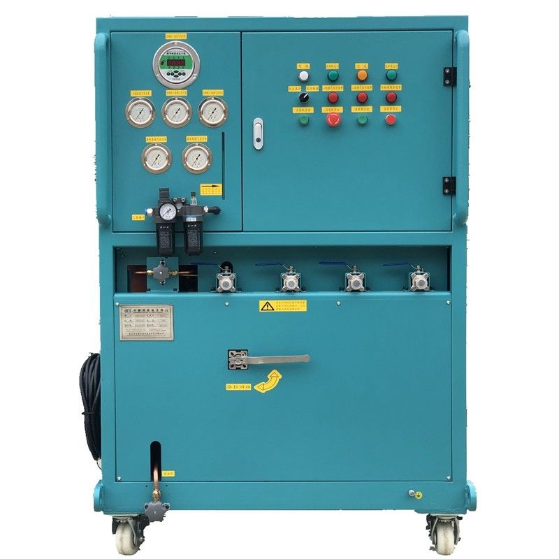 10HP large refrigerant recovery machine  ac charging machine refrigerant ISO tank recovery unit