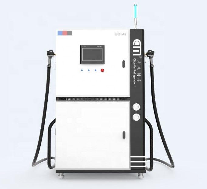 refrigerant charge station for hvac freon filling station Ac Gas Charging Machine automatic R32 R290 charging equipment