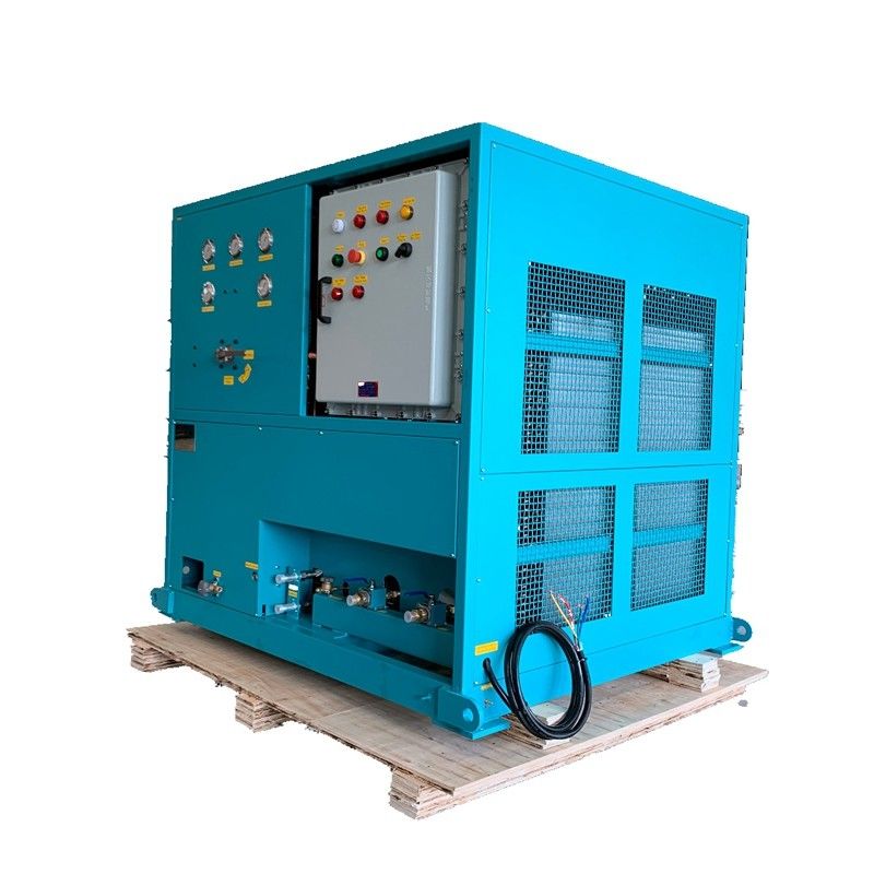 R410a R407c R600a Refrigerant Residual Gas Recovery Machine Ac Gas Charging Machine 25HP Recovery System