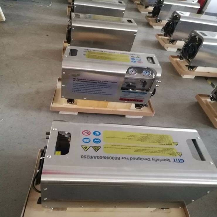 Explosion Proof Refrigerant Recycling Recovery Pump R32 R290 Recovery Charging Machine