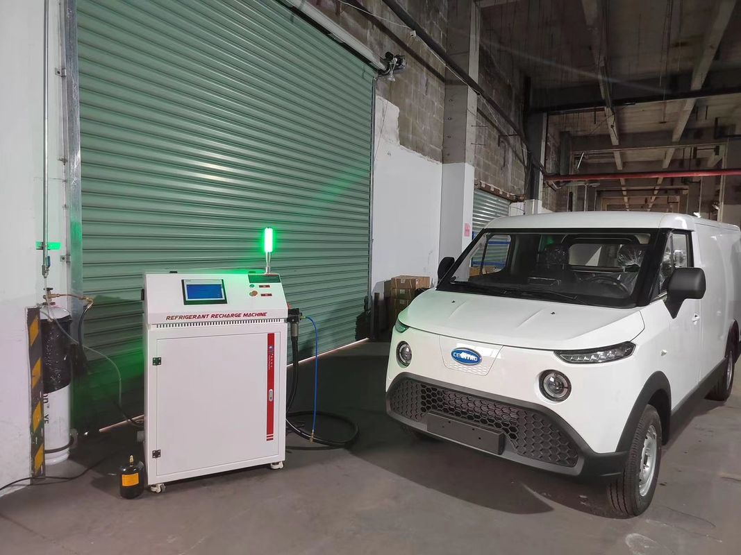 Fully Automatic Ac Refrigerant Charging Recharge Recovery Machine R410a R407c R22  Air Conditioner Charging Station