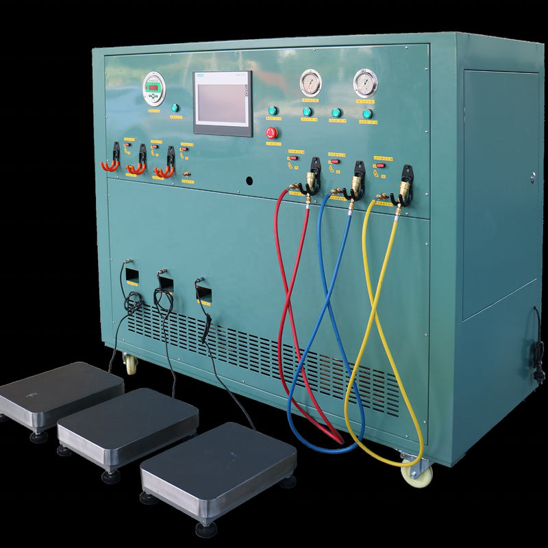 Refrigerant Filling Machine CM20A For R134 R410 R32 R600 Cylinder Refilling Equipment Oil Less Filling System