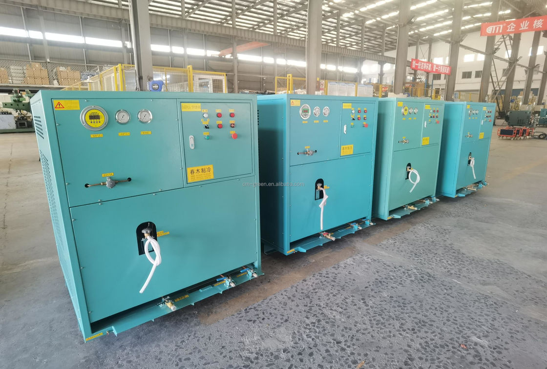 25HP air conditioning ac freon recovery machine oil less refrigerant recovery machine for waste recycling