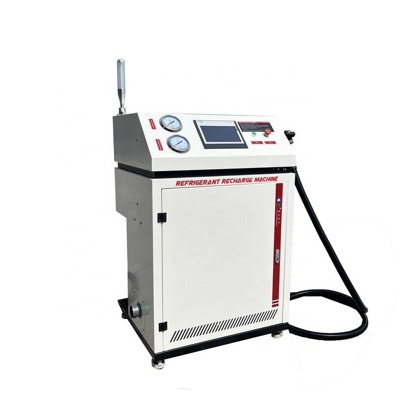 Automatic R32 Refrigerant Charging Machine For Manufacturing Plant